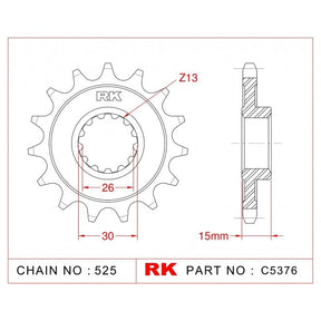 RK Standard Kit BMW S1000RR / SPORT 12-15