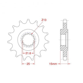 RK Standard Kit Triumph 600 Speed FOUR 03-05