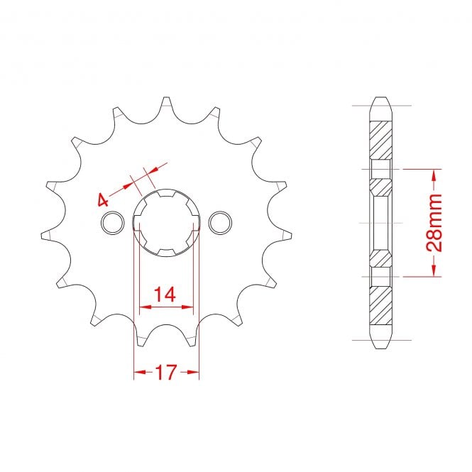 RK Standard Kit Derbi GPR50 / RACING 06-11