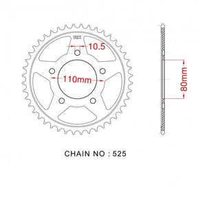 RK Standard Kit Honda CB400FM / FM2 CB1 91-91