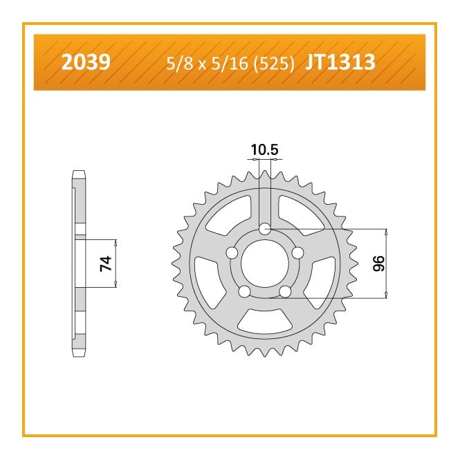 RK Standard Kit Honda CBR400RRJ TRI ARM NC23 87-88