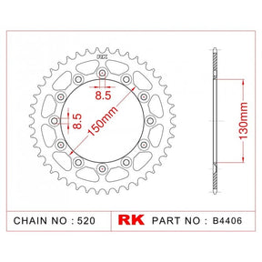 RK Upgrade Kit Honda CB250RS D C/L 82-84