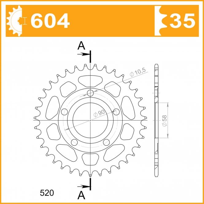 RK Upgrade Kit Honda NSR125 RK - RN 89 - 93