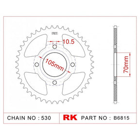 RK Upgrade Kit Honda CB400F1 / F2 75-77