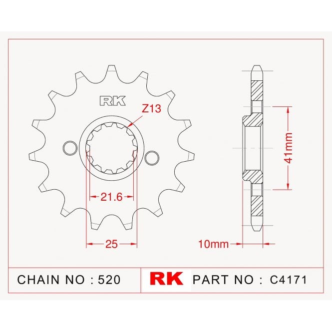 RK Upgrade Kit Honda FMX650 05-08