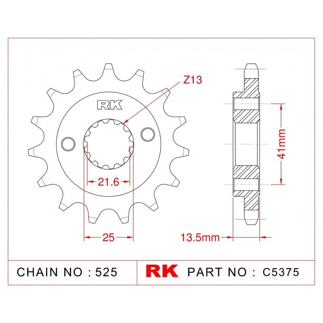 RK Upgrade Kit Honda VT600C / CD Shadow 88-01