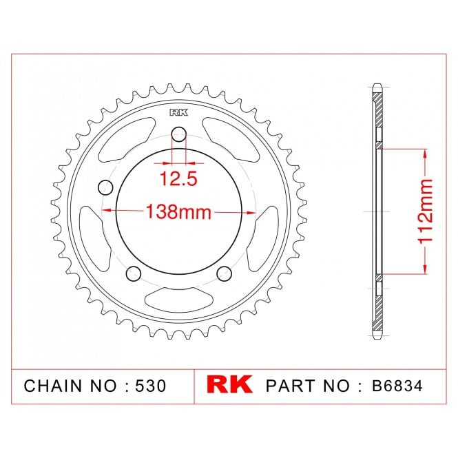 RK Xtreme Upgrade Kit Honda CBR900RR T - X 530 modification 96-99
