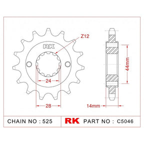 RK Upgrade Kit Honda VT750S 11-13