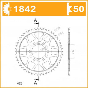 RK Upgrade Kit Yamaha TW125 99-02