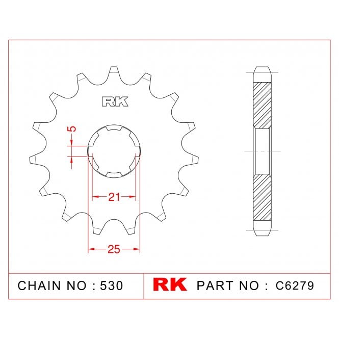 RK Upgrade Kit Yamaha RZ250 RD250 YPVS 4L3 80-82