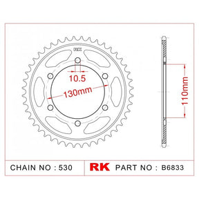 RK Upgrade Kit Yamaha FZS1000 Fazer 5VF/5VYS 00-05