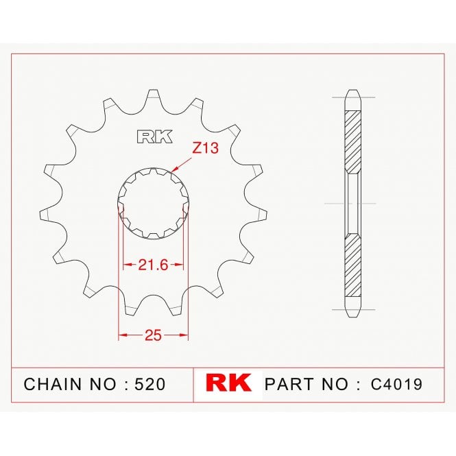 RK Upgrade Kit Yamaha TZR250 (2MA / 2XW) 87-92