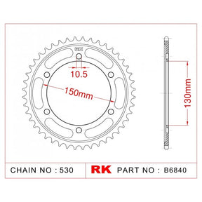 RK Upgrade Kit Yamaha YZF600R Thundercat 96-02