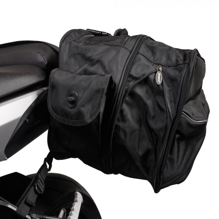 BikeTek Urbano Soft Motorcycle Panniers Saddle Bags