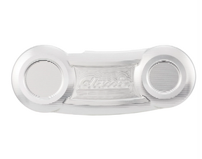 Vespa PX Disc MY T5 Classic LML Grimeca SIP Classic Suspension Arm Cover Silver Anodized