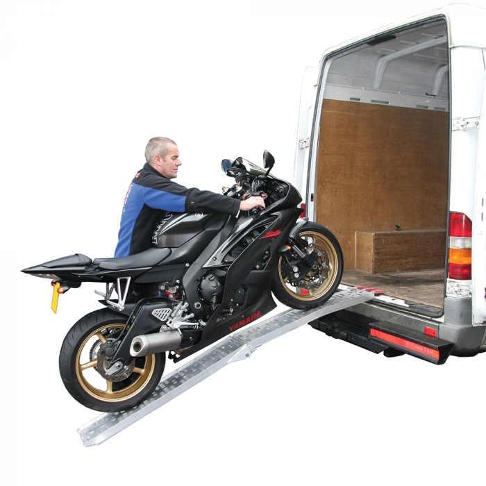 BikeTek Aluminium Folding Loading Ramp 340kg 2170 x 280mm