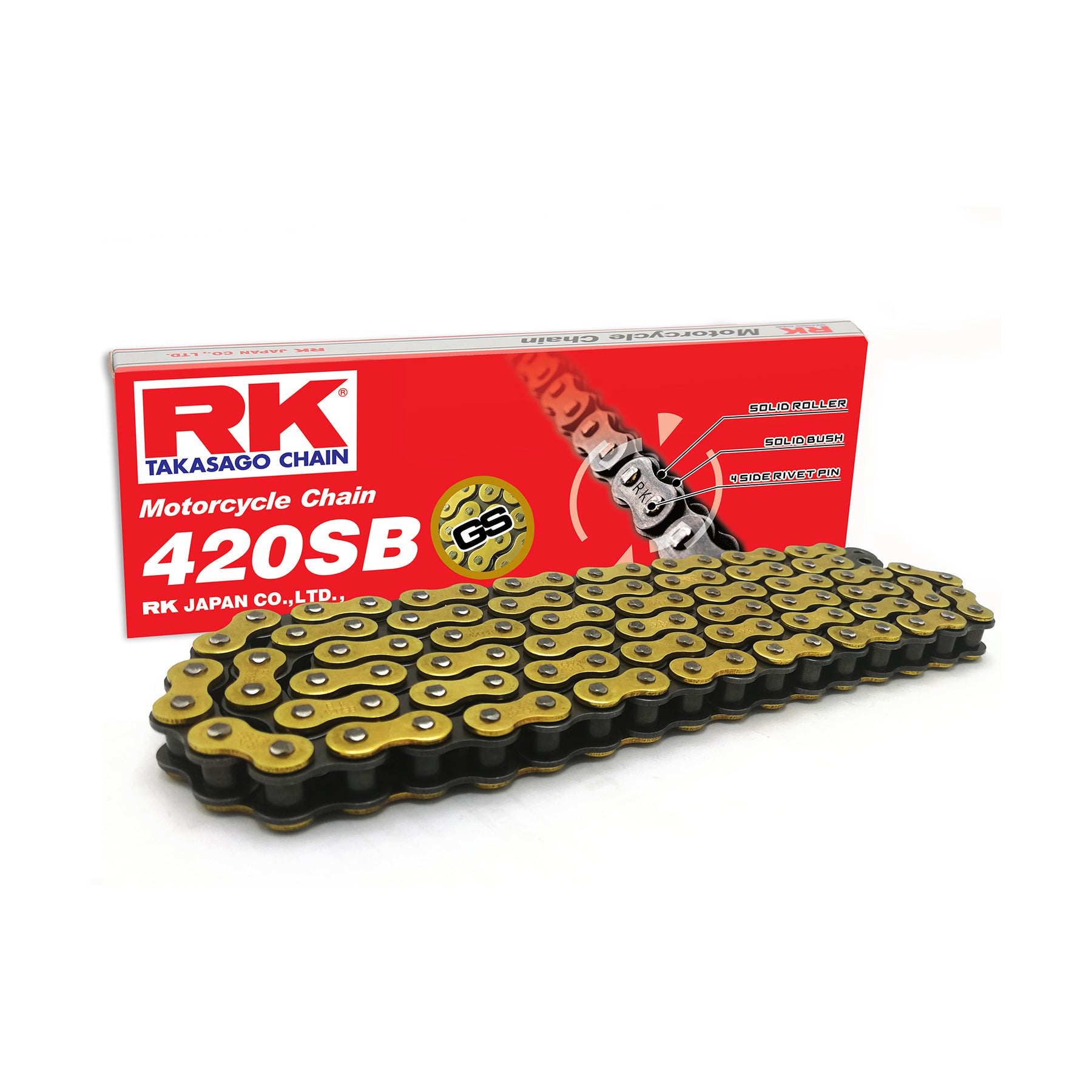 RK GS420SB-98/140 Gold Chain