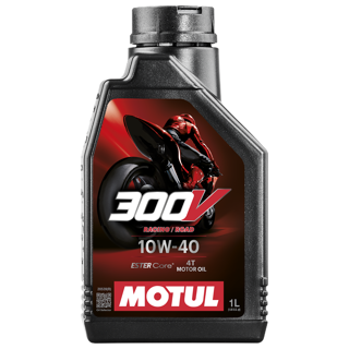 Motul 300V 10W-40 4T Factory Line Road Racing Synthetic Engine Oil 1L - Beedspeed