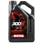 Motul 300V 15W-50 4T Factory Line Road Racing Synthetic Engine Oil 4L - Beedspeed