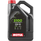Motul 5100 4T 10W-40 Ester Semi Synthetic Motorcycle Engine Oil 4L - Beedspeed