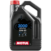 Motul 3000 4T 20W-50 Mineral 4 Stroke Motorcycle Engine Oil 4L