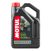 Motul 510 2T 2-Stroke Ester Synthetic Motorcycle Engine Oil Anti-Smoke 4L
