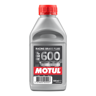 Motul RBF 600 Factory Line DOT 4 Racing Brake Fluid 500ml