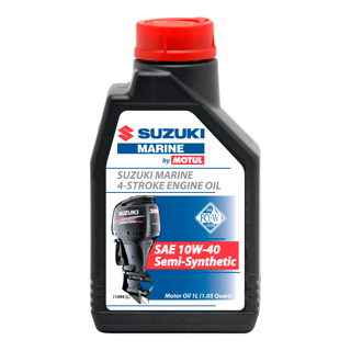 Motul Suzuki Marine 10W-40 4T Semi-Synthetic 4-Stroke Engine Oil 1L