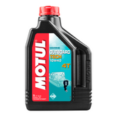 Motul Outboard Tech 10W-40 4T Marine 4-Stroke Engine Oil High HTHS 2L