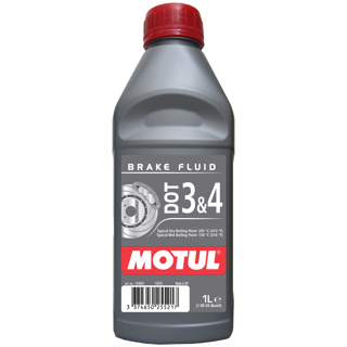 Motul DOT 3 & 4 Fully Synthetic Brake & Clutch Fluid 1L
