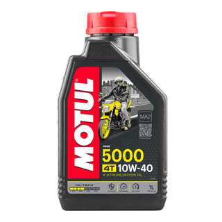 Motul 5000 4T 10w-40 HC-Tech Motorcycle Engine Oil 4 Stroke 1L