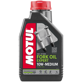Motul Fork Oil Expert 10W Medium Motorcycle Suspension Fluid 1L