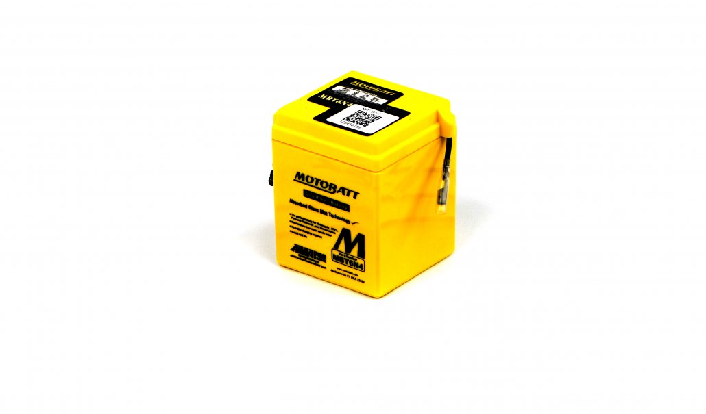 Motobatt AGM 6V 4AH Battery MBT6N4 Replaces 6N4-2A, 6N4-2A-3, 6N4-2A-4