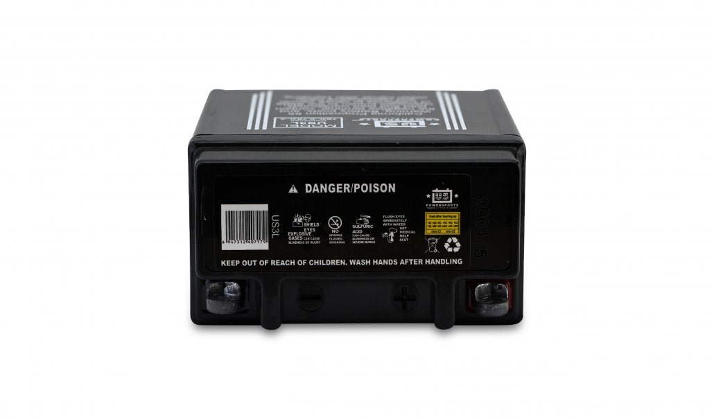 US Powersports AGM Sealed 12v 3.0AH Battery US3L Replaces YB3L-B, YB3L-A
