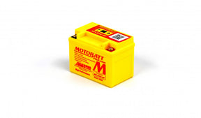 Motobatt Pro Lithium 12v 2.2AH Battery MLX4U-HP Replaces YTX4L-BS, YT4L-BS, YTZ5S-BS