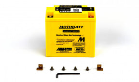 Motobatt AGM 12V 7AH Battery MB5.5U Replaces 51814, 51913