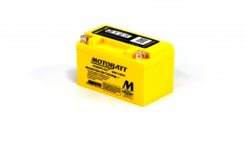 Motobatt AGM 12v 7.4Ah Battery MBTX7ABS Replaces YTX7ABS