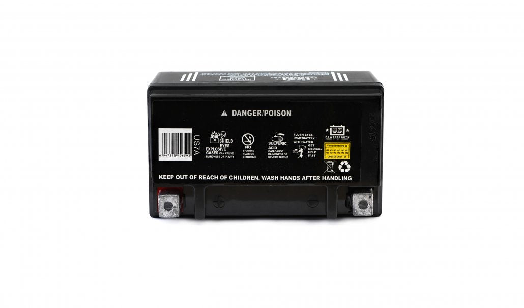 US Powersports AGM 12v 7AH Sealed Battery US7A Replaces YTX7A-BS