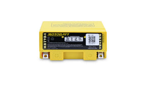 Motobatt AGM 12v 9.5Ah Battery MBT9B4 Replaces YT9BBS, YT9B4