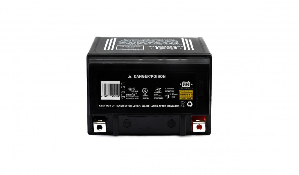 US Powersports AGM 12v 11AH Sealed Battery US10LB Replaces YB10L-B, YB10L-A2, 12N10-3A