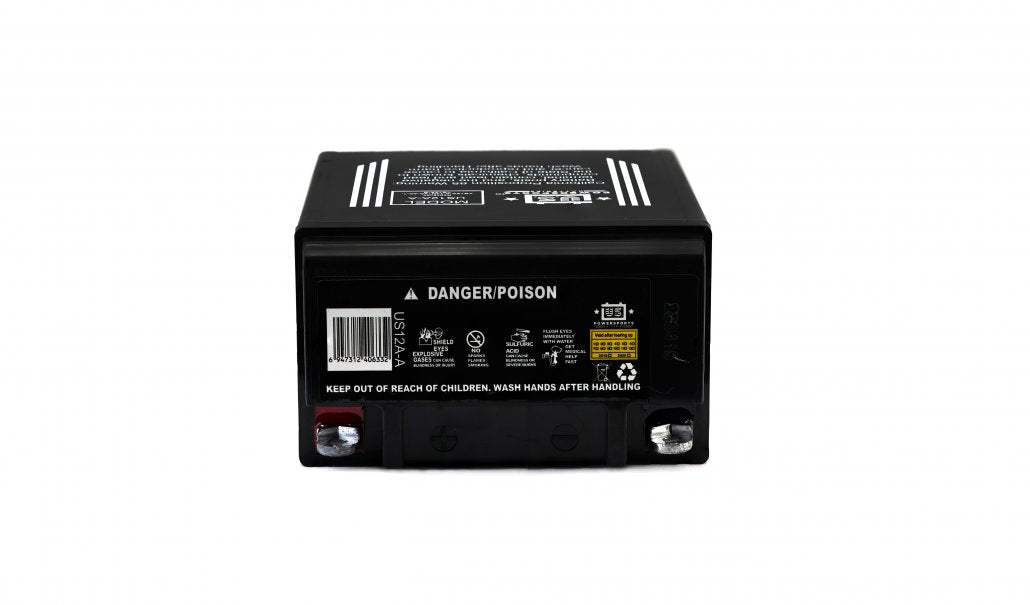 US Powersports AGM 12v 12AH Sealed Battery US12A-A Replaces YB12-A, 12N12A-4A-1, YB12A-B