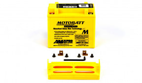 Motobatt AGM 12V 14AH Battery MBTX12U Replaces YB12BB2, YTX12BS, YTX14BS