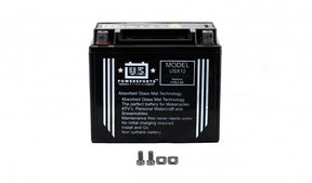 US Powersports AGM 12v 12AH Sealed Battery USX12 Replaces YTX12-BS
