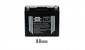 US Powersports AGM 12v 12AH Sealed Battery US12B Replaces YT12B-BS