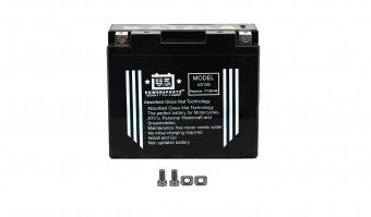 US Powersports AGM 12v 12AH Sealed Battery US12B Replaces YT12B-BS