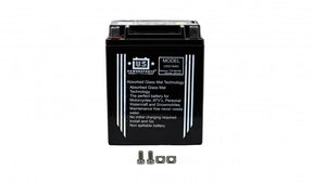 US Powersports AGM 12v 14AH Sealed Battery USX14AH Replaces YTX14AH-BS, YB14-B2, YB14-A2