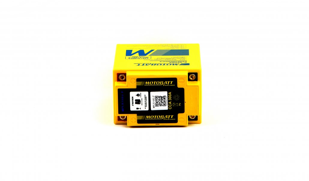 Motobatt Lithium 12V 14AH Battery MPLX14AU-P Replaces CB14L-A2, 12N14-3A