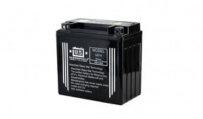 US Powersports AGM 12v 14AH Sealed Battery US14 Replaces YTX14-BS, YTX14H-BS, KMX14-BSK