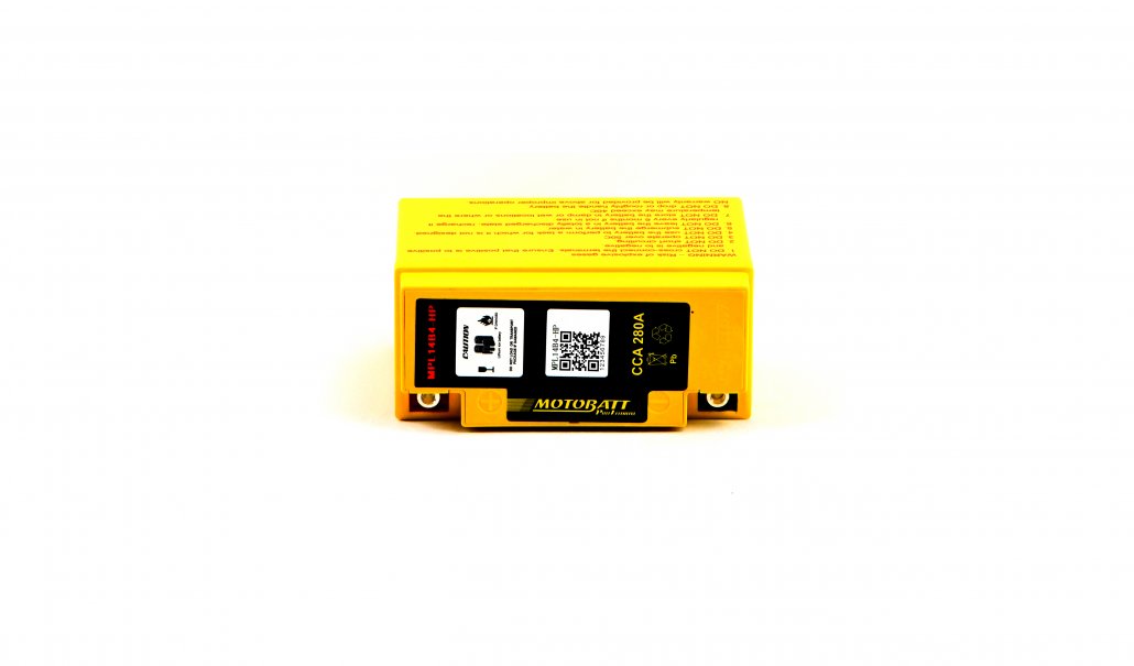 Motobatt Pro Lithium 12V 12AH Battery ML14B4-HP Replaces CT14B-4, CT14B-BS