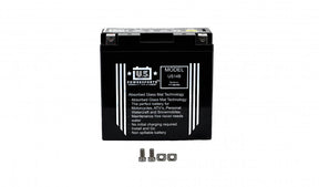 US Powersports AGM 12v 14AH Sealed Battery US14B Replaces YT14-BS